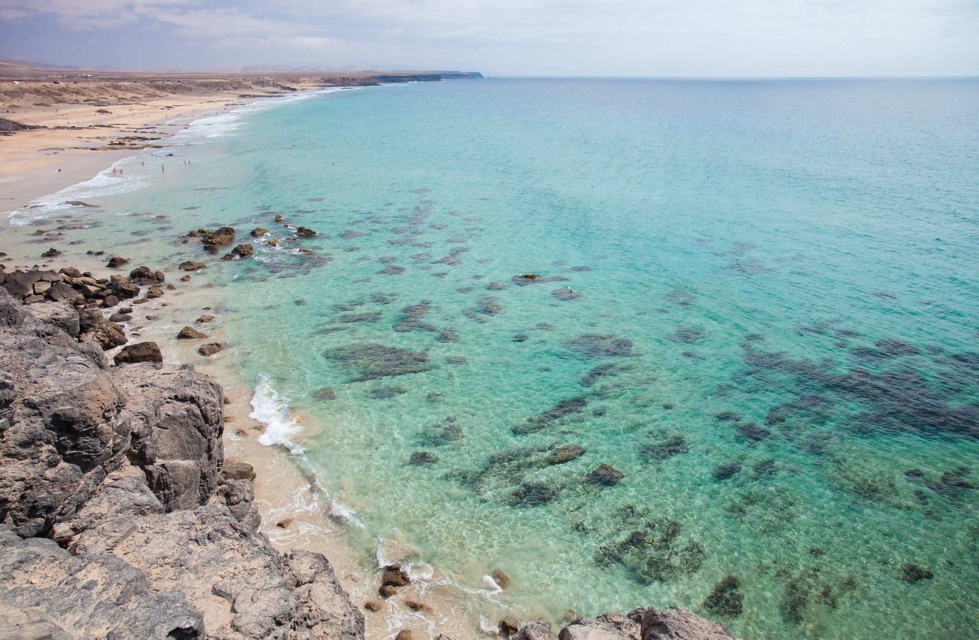 Blick auf den Playa del Castillo