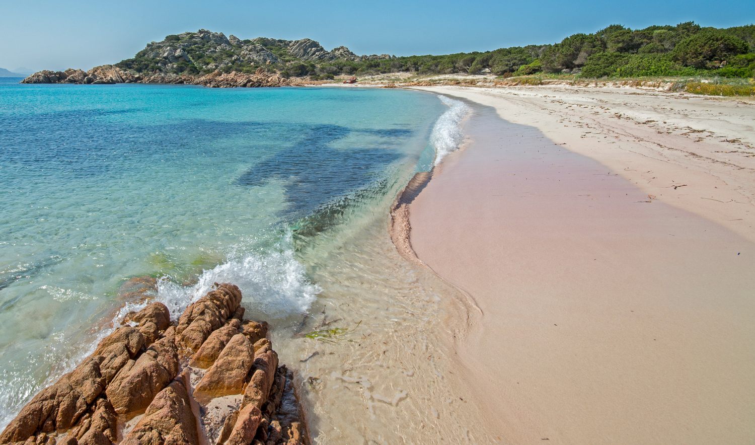 Traumstrand auf der Isola Maddalena, Sardinien