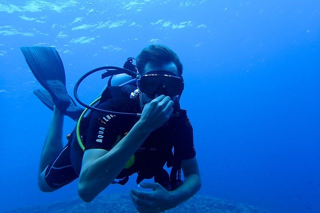 SCUBA Diver in Gran Canaria