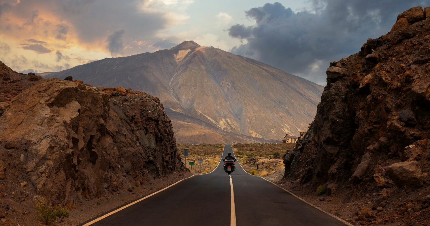 Motorradtour durch den Teide Nationalpark